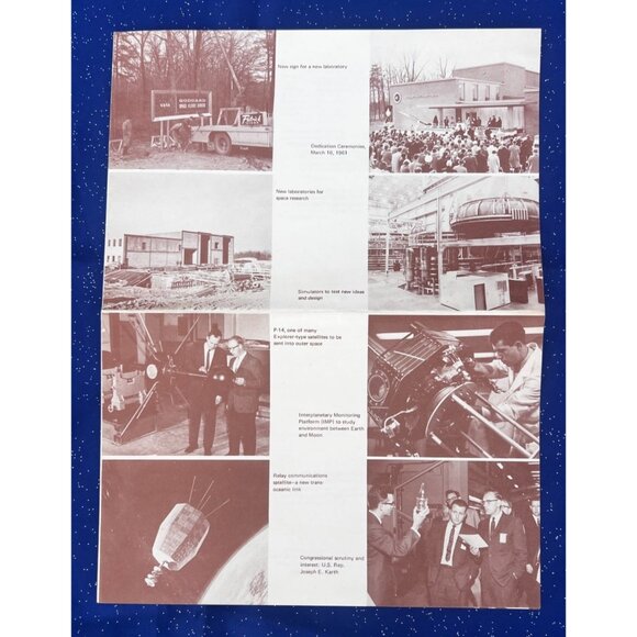 Early NASA Goddard GSFC Photo Foldout | Explorer, IMP, Nimbus | 1961–65 - Picture 1 of 5